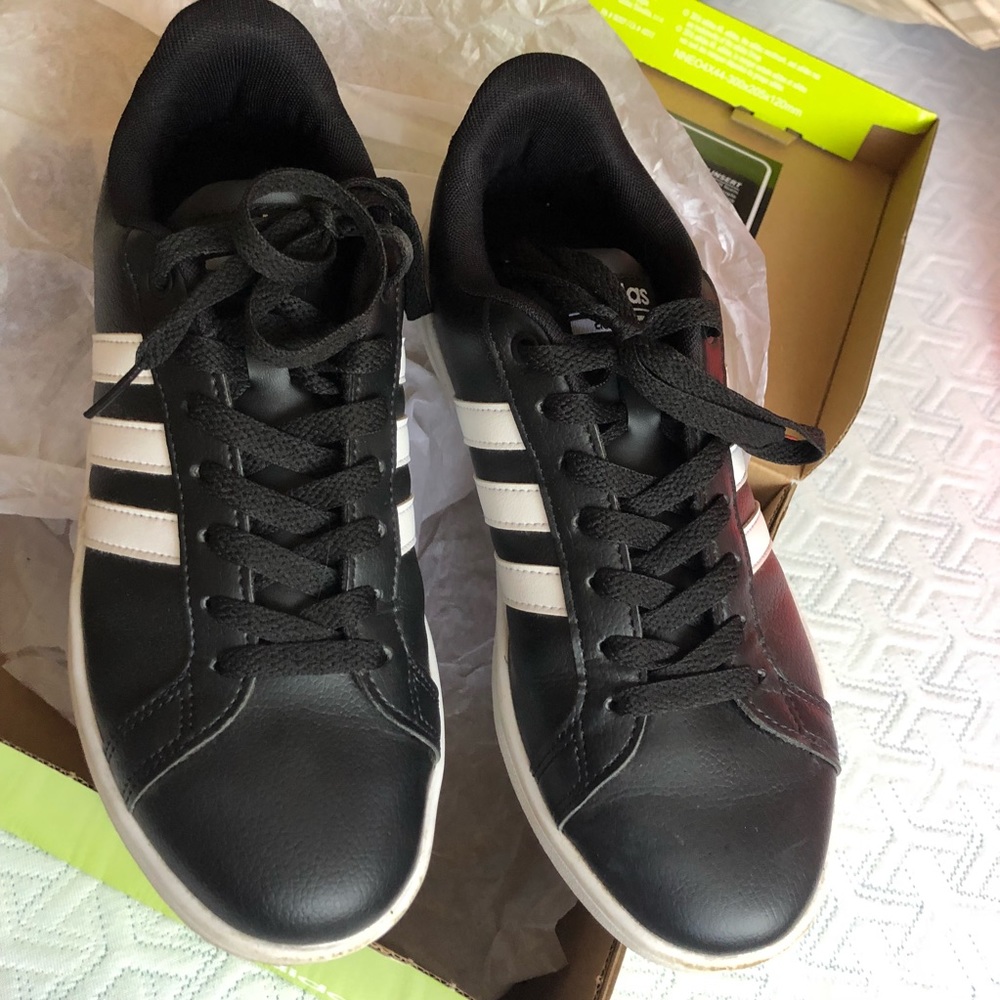Adidas NEO Cloudfoam Black sneakers